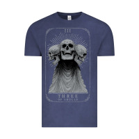 Vintage Denim hunt showdown anniversary three of skulls black t shirt Vintage Tee - linhVisuals