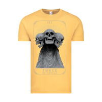Vintage Mustard hunt showdown anniversary three of skulls black t shirt Vintage Tee - linhVisuals