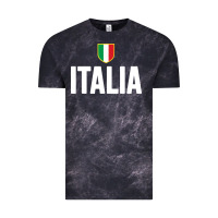 Cloud Black italia soccer jersey Vintage Tee - linhVisuals