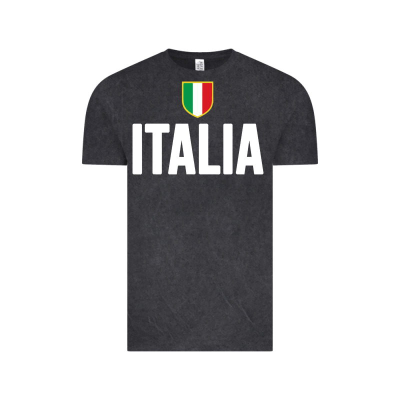Italia Soccer Jersey Vintage Tee by linhVisuals | Teevron