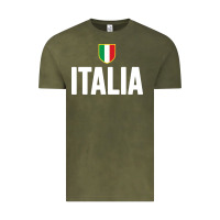 Vintage Olive italia soccer jersey Vintage Tee - linhVisuals