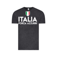 Vintage Black italia soccer jersey Vintage Tee - linhVisuals
