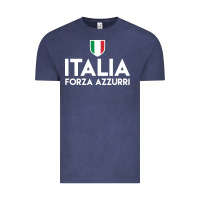 Vintage Denim italia soccer jersey Vintage Tee - linhVisuals