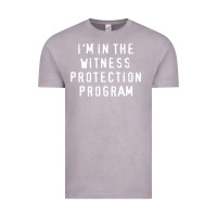 Vintage Zinc i'm in the witness protection program Vintage Tee - linhVisuals