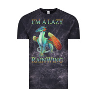 Cloud Black Chill Rainwing Dragon Retro Fan Tee Wings of Fire Vintage Tee - linhVisuals