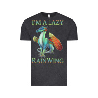 Vintage Black Chill Rainwing Dragon Retro Fan Tee Wings of Fire Vintage Tee - linhVisuals