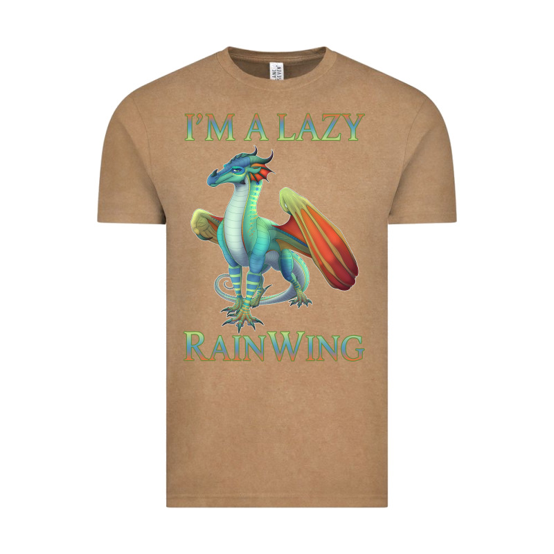 Chill Rainwing Dragon Retro Fan Tee Wings Of Fire Vintage Tee by linhVisuals | Teevron