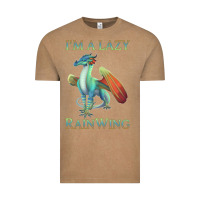 Vintage Coffee Chill Rainwing Dragon Retro Fan Tee Wings of Fire Vintage Tee - linhVisuals