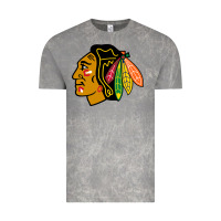 Cloud Rock the  blackhawks Vintage Tee - linhVisuals