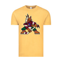Vintage Mustard the  coyotes Vintage Tee - linhVisuals