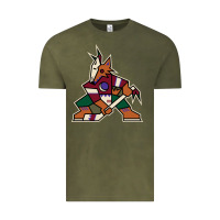 Vintage Olive the  coyotes Vintage Tee - linhVisuals