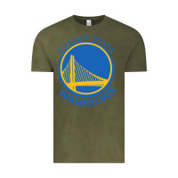 Vintage Olive Golden state Vintage Tee - linhVisuals