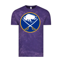 Cloud Purple the sabres Vintage Tee - linhVisuals