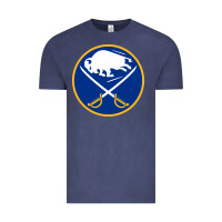 Vintage Denim the sabres Vintage Tee - linhVisuals
