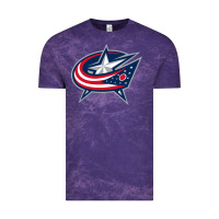 Cloud Purple the  blue jackets Vintage Tee - linhVisuals