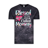 Cloud Black blessed to be called mommy t  shirt blessed to be called mommy lovely Vintage Tee - linhVisuals