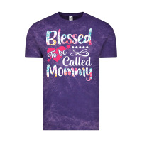 Cloud Purple blessed to be called mommy t  shirt blessed to be called mommy lovely Vintage Tee - linhVisuals
