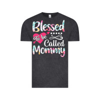 Vintage Black blessed to be called mommy t  shirt blessed to be called mommy lovely Vintage Tee - linhVisuals