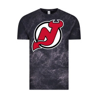 Cloud Black the NJ devils Vintage Tee - linhVisuals
