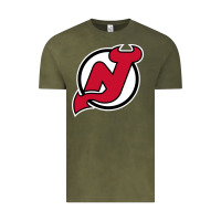 Vintage Olive the NJ devils Vintage Tee - linhVisuals