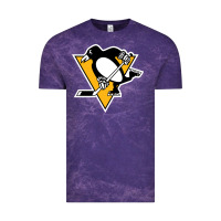 Cloud Purple the  penguins Vintage Tee - linhVisuals