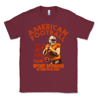Burgundy American Football Classic Tee - Bettercallsaul