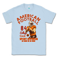 Dusty Blue American Football Classic Tee - Bettercallsaul