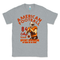 Heather Grey American Football Classic Tee - Bettercallsaul