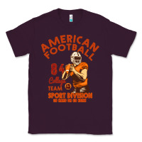 Plum American Football Classic Tee - Bettercallsaul