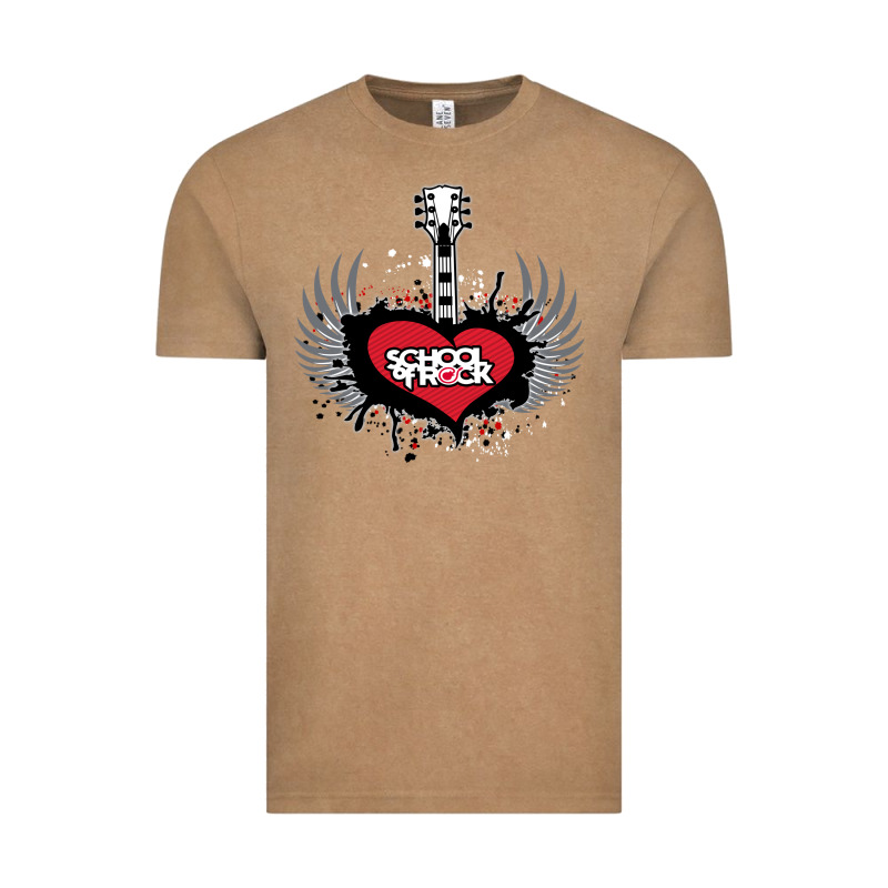 The School Of Rock New Vector Vintage Tee by linhVisuals | Teevron