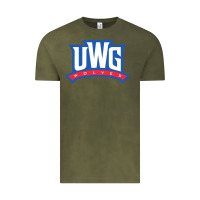 Vintage Olive uwg wolves Vintage Tee - linhVisuals