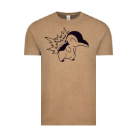Vintage Coffee cyndaquil Vintage Tee - linhVisuals
