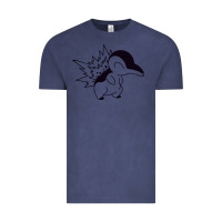 Vintage Denim cyndaquil Vintage Tee - linhVisuals