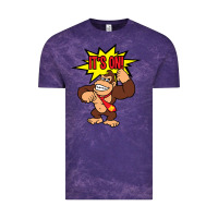 Cloud Purple donkey kong Vintage Tee - linhVisuals
