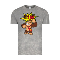 Cloud Rock donkey kong Vintage Tee - linhVisuals