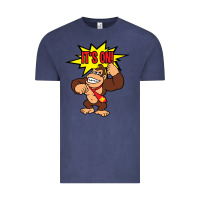 Vintage Denim donkey kong Vintage Tee - linhVisuals