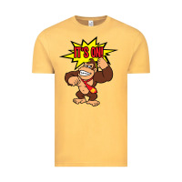 Vintage Mustard donkey kong Vintage Tee - linhVisuals