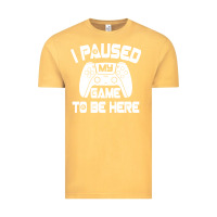 I Paused My Game To Be Here Vintage Tee | Teevron
