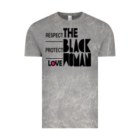 Cloud Rock respect protect love the black woman Vintage Tee - linhVisuals