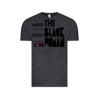Vintage Black respect protect love the black woman Vintage Tee - linhVisuals