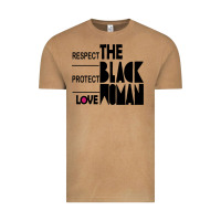 Vintage Camel respect protect love the black woman Vintage Tee - linhVisuals