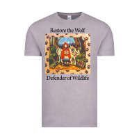 Vintage Zinc restore the wolf defenders of wildlife Vintage Tee - linhVisuals