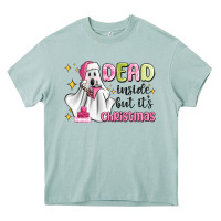 Arona dead inside but it's christmas Heavy Core Tee - MaliasSmallBusiness