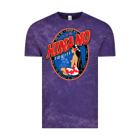 Cloud Purple hinano tahiti Vintage Tee - linhVisuals
