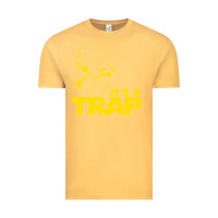 Vintage Mustard it's a trap Vintage Tee - linhVisuals