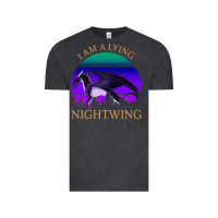 Vintage Black wings of fire i am a lying nightwing vintage Vintage Tee - linhVisuals