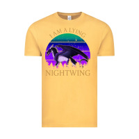 Vintage Mustard wings of fire i am a lying nightwing vintage Vintage Tee - linhVisuals
