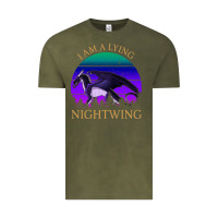 Vintage Olive wings of fire i am a lying nightwing vintage Vintage Tee - linhVisuals