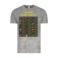 Cloud Rock runescape game Vintage Tee - linhVisuals