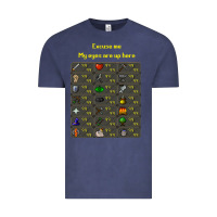 Vintage Denim runescape game Vintage Tee - linhVisuals
